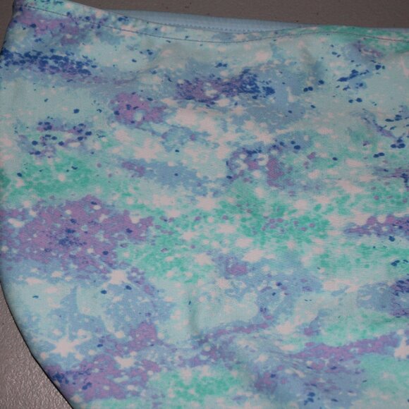 Multi Color Reversibile 2 Pcs Justice Bikini Swimsuit Size 14 - Picture 6 of 11